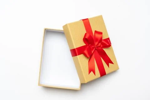 Gift box in the concept of New year and celebration Stock Photos