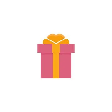 Gift Box Conceptual Icon Vector Illustratin Design Stock Illustration