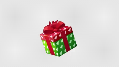 gift box design element Seamless loop an... | Stock Video | Pond5