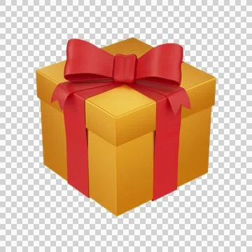 Gift box emoji Stock Illustration