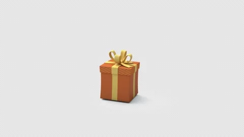 Gift Box Stock Footage 209483234