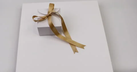 Gift box. Video stock 239825175