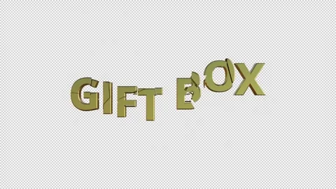 GIFT BOX Stock Footage 307981458