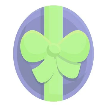 Gift box icon cartoon vector. Present package 스톡 일러스트