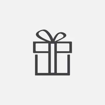 Gift box icon design Stock Illustration