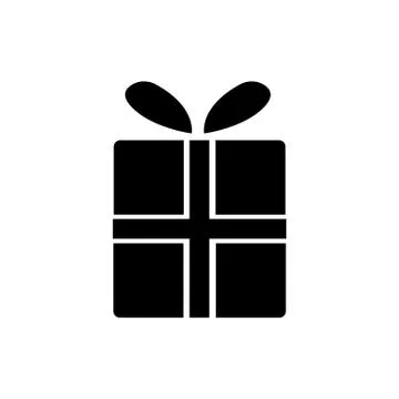 Gift box icon element of christmas icon for mobile concept and web apps. Thin Stock Illustration