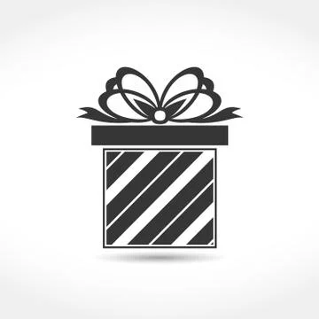 Gift Box Icon Stock Illustration