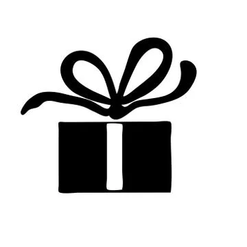 Gift, box, icon Stock Illustration