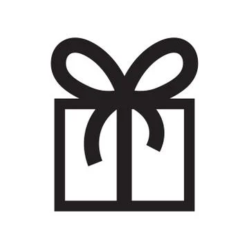 Gift Box icon Stock Illustration