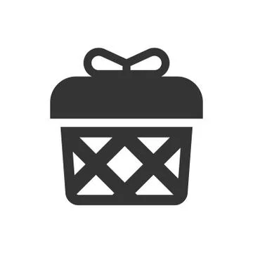 Gift Box Icon Stock Illustration
