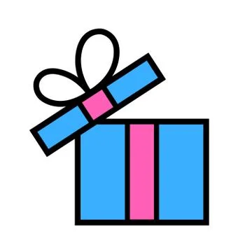 Gift box icon Stock Illustration