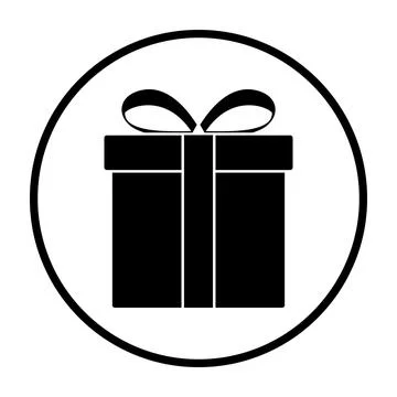Gift Box Icon 스톡 일러스트