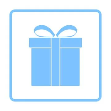 Gift Box Icon Stock Illustration
