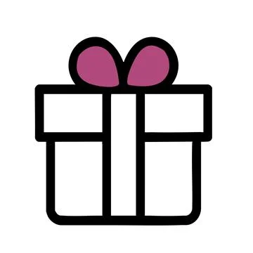Gift Box Icon Stock Illustration