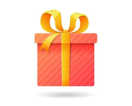 Gift Box Icon Illustration Illustrazione stock