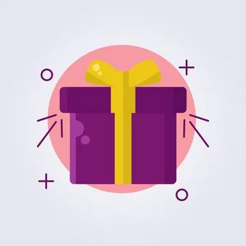 Gift box icon vector illustration design Stock Illustration