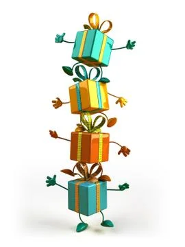 Gift box Illustrazione stock