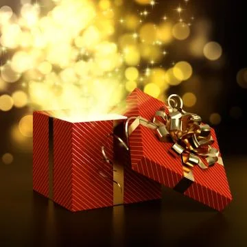 Gift box Stock Illustration