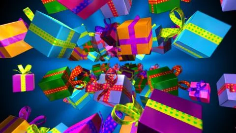 Gift box Illustrazione stock