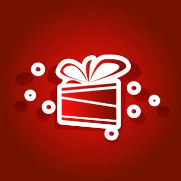 Gift box Illustrazione stock