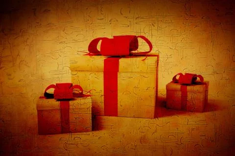 Gift box Stock Illustration