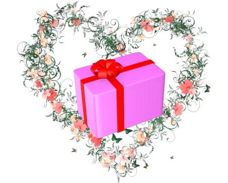 Gift box Stock Illustration