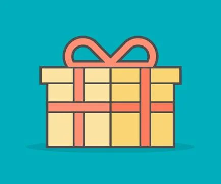 Gift box Illustrazione stock