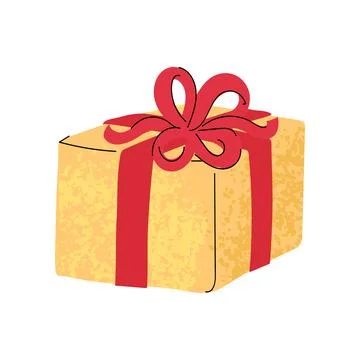 Gift Box Illustration Stock Illustration