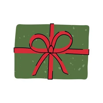 Gift Box Illustration Illustrazione stock