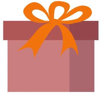 Gift box illustration Stock Illustration