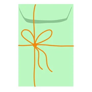Gift box illustration Stock Illustration