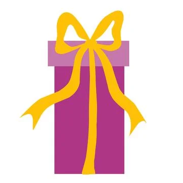 Gift box illustration Stock Illustration