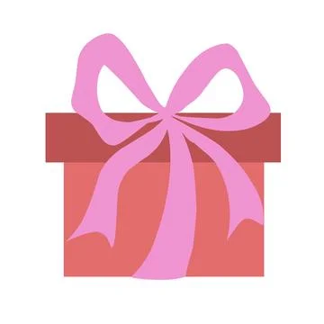 Gift box illustration Stock Illustration