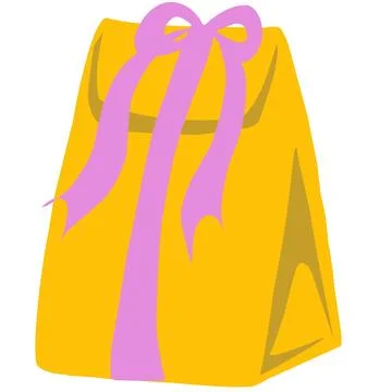 Gift box illustration Stock Illustration