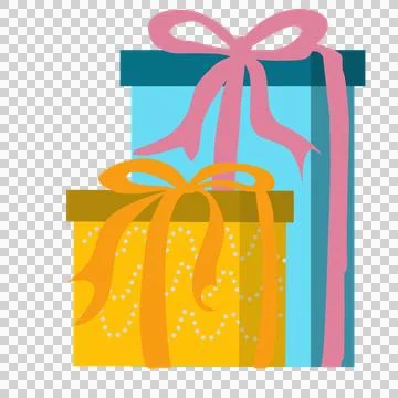 Gift box illustration Stock Illustration