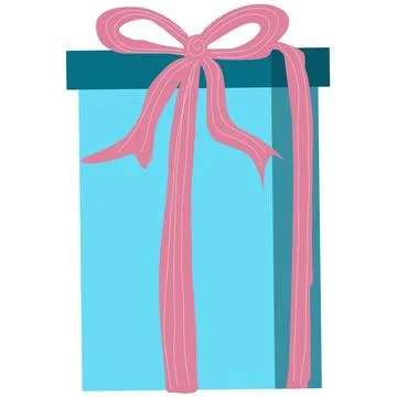 Gift box illustration Stock Illustration
