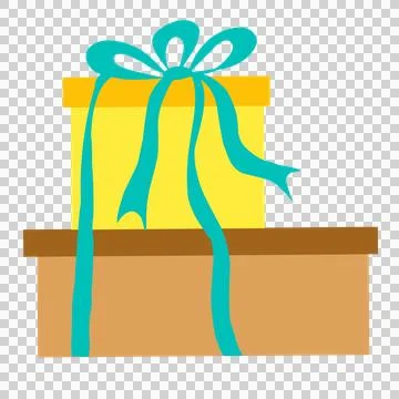 Gift box illustration Stock Illustration