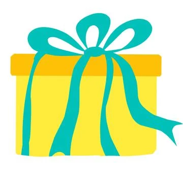 Gift box illustration Stock Illustration