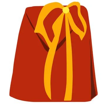 Gift box illustration Stock Illustration