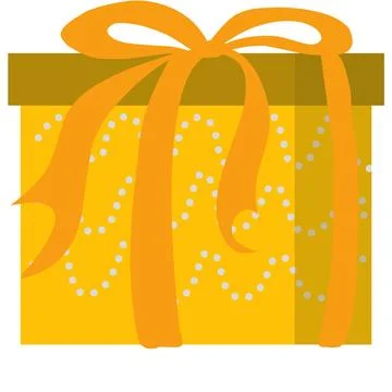 Gift box illustration Stock Illustration