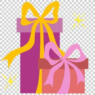 Gift box illustration Stock Illustration