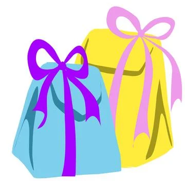 Gift box illustration Stock Illustration