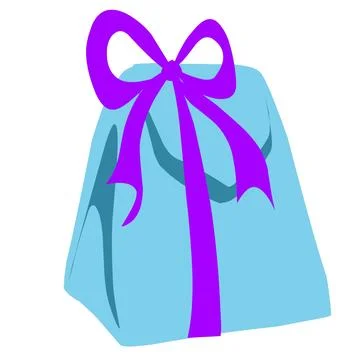 Gift box illustration Stock Illustration