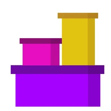 Gift box illustration Stock Illustration