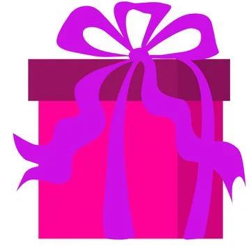 Gift box illustration Stock Illustration