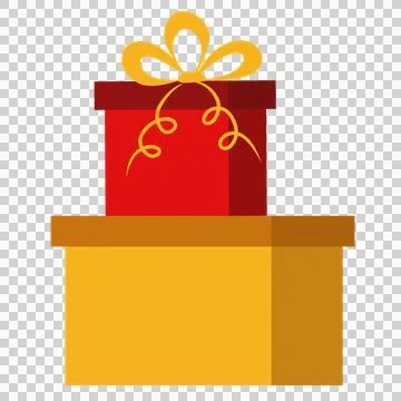Gift box illustration Stock Illustration