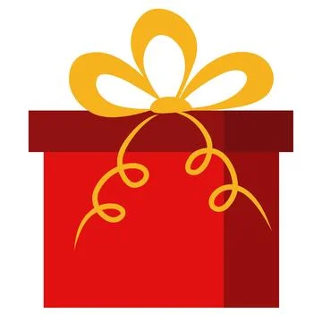 Gift box illustration Stock Illustration