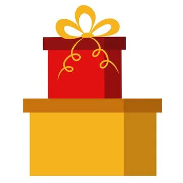 Gift box illustration Stock Illustration