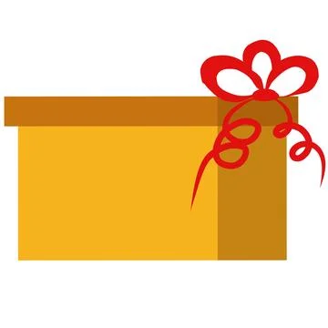 Gift box illustration Stock Illustration