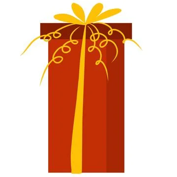 Gift box illustration Stock Illustration